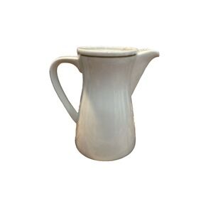 Bauscher Weiden Bavaria Germany White Creamer 4 3/4" Tall Vintage